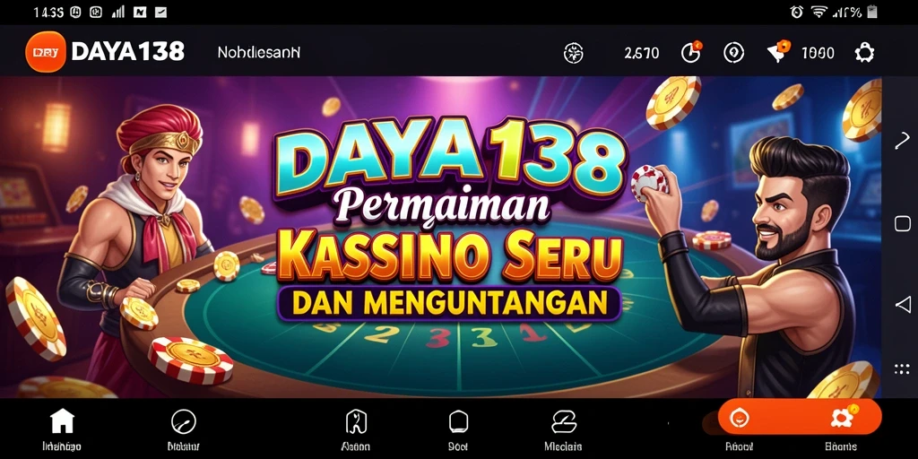 Screenshot gameplay DAYA138 menampilkan pengalaman kasino yang imersif.