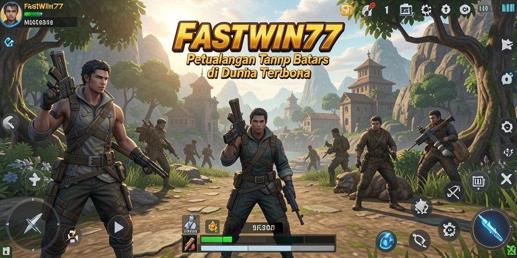 Tampilan gameplay FASTWIN77 yang memukau dalam dunia terbuka.