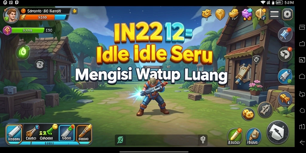 Tampilan gameplay IN22 yang menawan dan menarik untuk pemain.