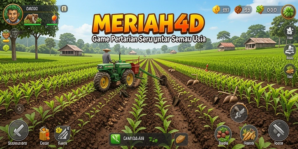Tampilan gameplay yang menawan di MERIAH4D, nikmati keseruan berkebun.