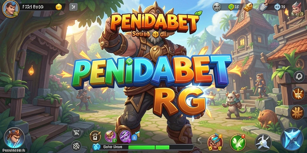 Tampilan gameplay PENIDABET yang menampilkan petualangan RPG seru.