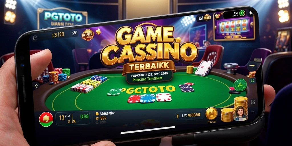 Screenshot PGTOTO menampilkan dealer langsung dan gameplay yang mendebarkan.