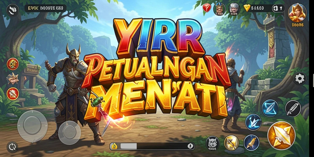 Tampilan gameplay YYRR yang menarik dan menantang petualangan.